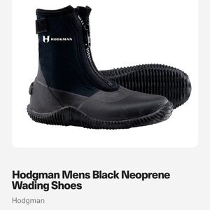 Mens 12 Hodgman Black Neoprene Wading Shoes